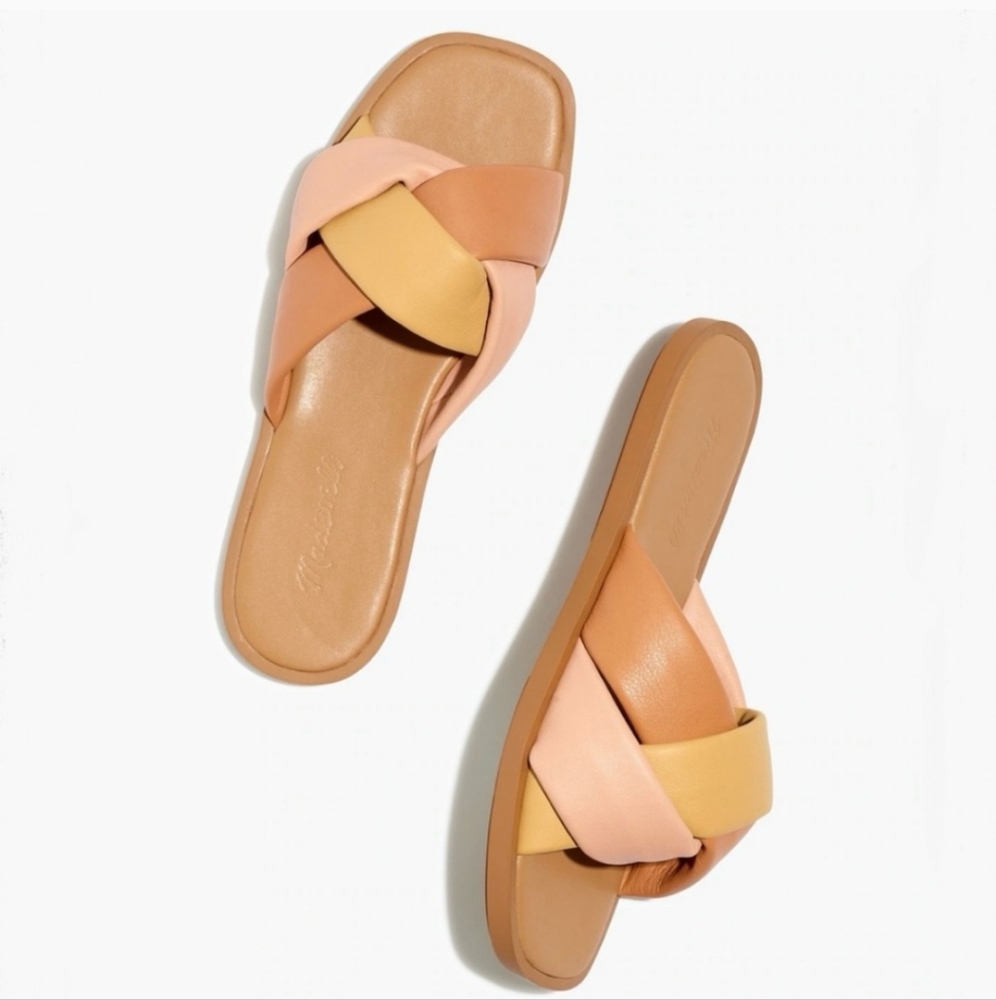 Madewell Jayna braided sandal size 6